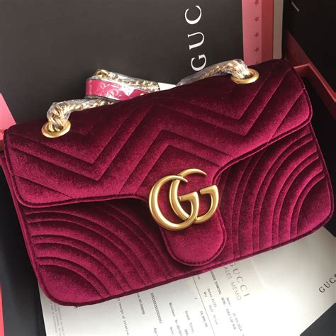 Gucci rosso red velvet